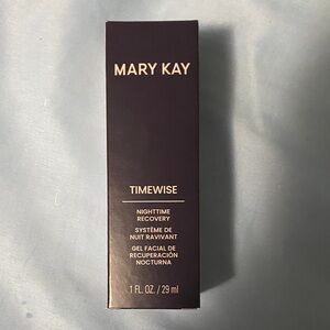 Mary Kay Timewise Nighttime Recovery Gel - Elegant Black Packaging